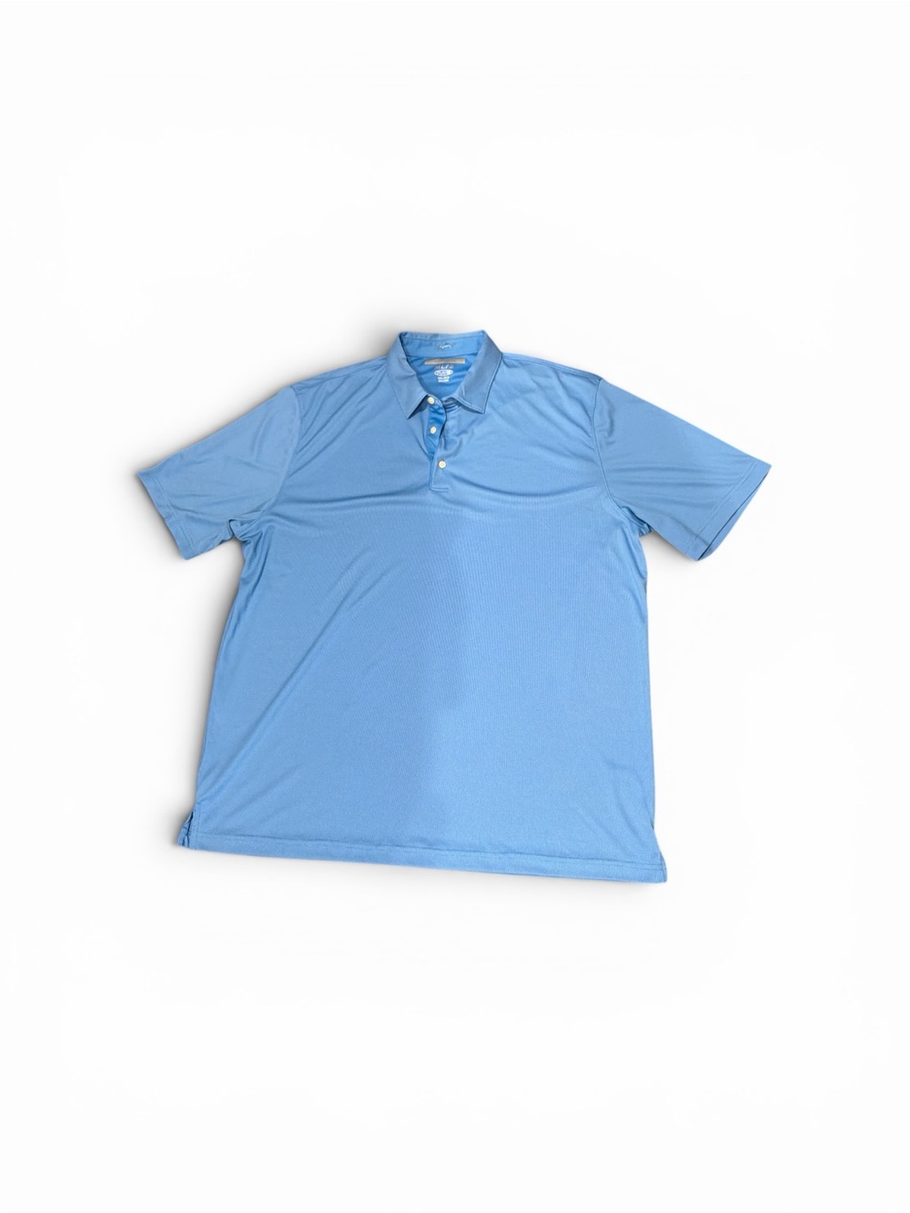 Greg Norman Collection Light Blue Performance Polo
